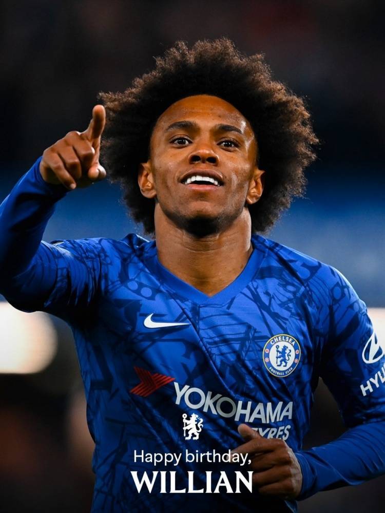 切尔西祝威廉37岁生日快乐，球员效力期间出战339场63球58助